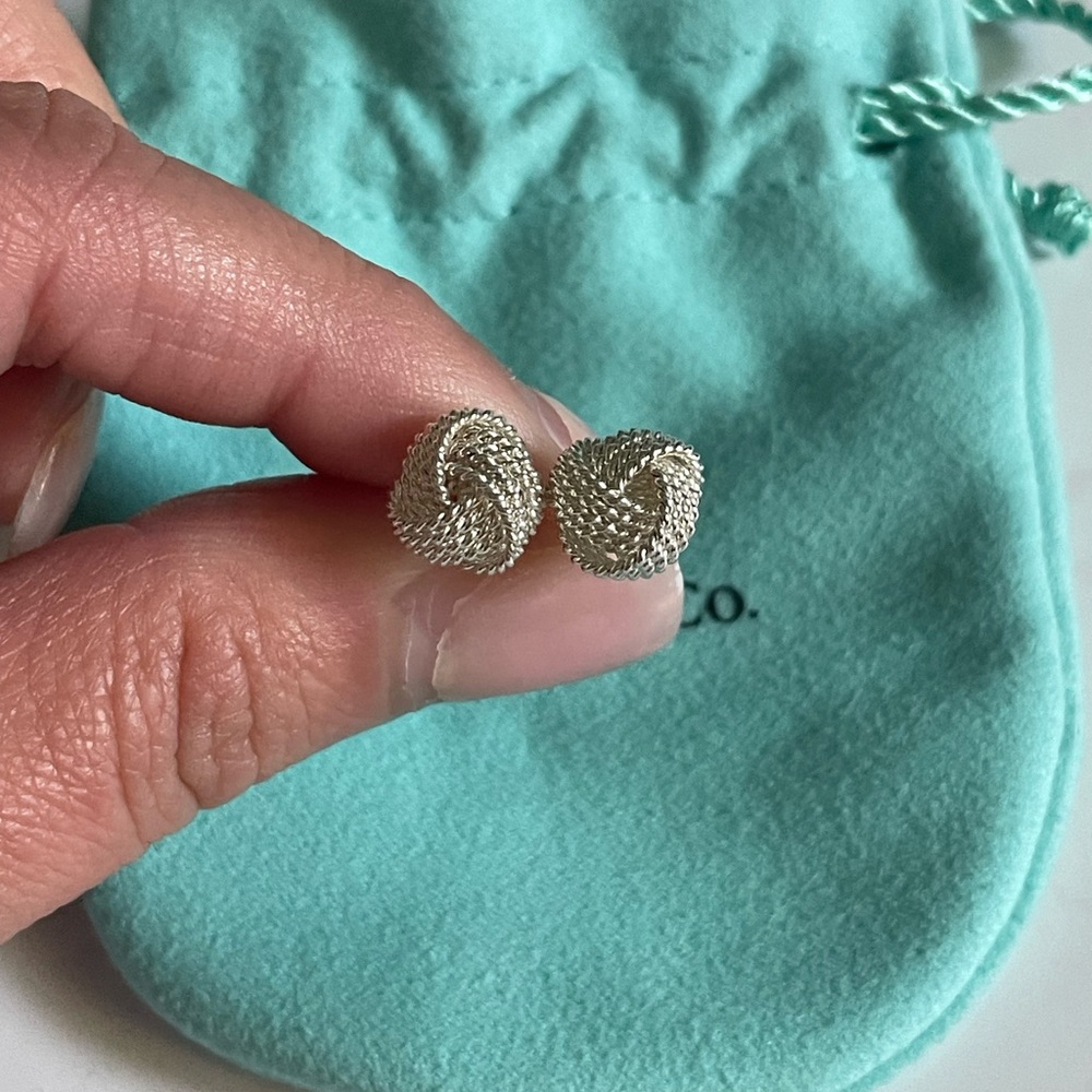 Tiffany & Co. twist Knot earrings